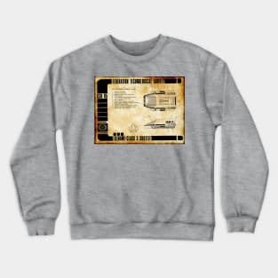 Parchment Showing Next-Gen Shuttle Craft Crewneck Sweatshirt